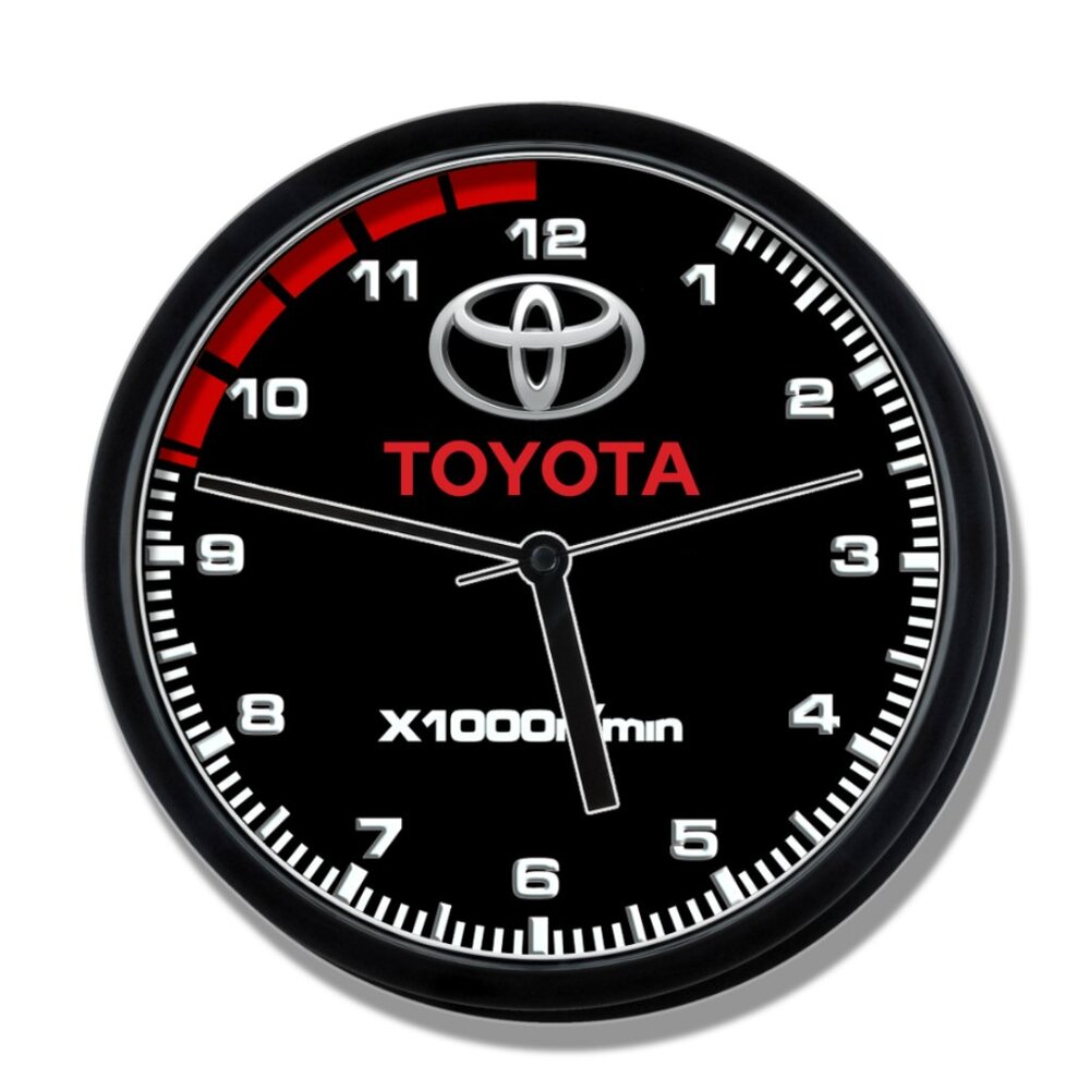 TOYOTA LOGO Speedometer car enthusiastic CLOCK NEW